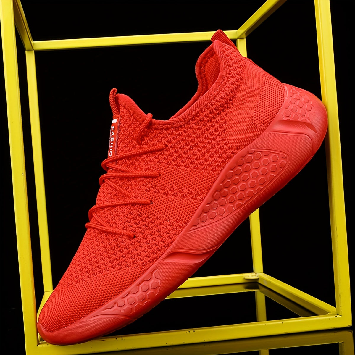 Women's Knitted Sports Shoes Lightweight Non Slip Running & Tennis Shoes