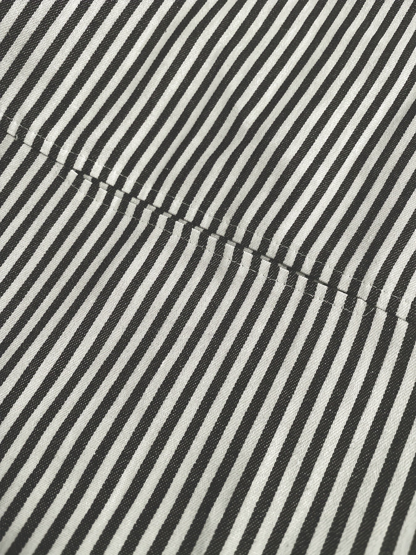 Stripe Print Wide Leg Overall Romper