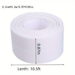 1pc Bath Sealing Strip Tape PVC Waterproof