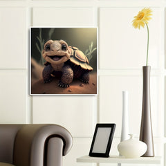DIY 5D Diamond Painting Set Happy Turtle Embroidery Cross Stitch