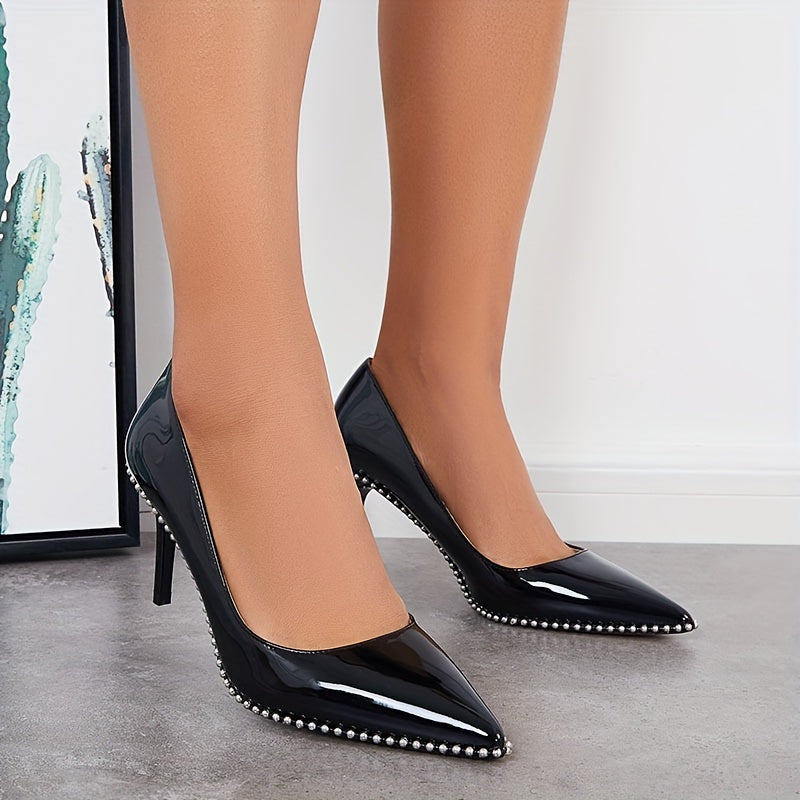 Women's Pointed Toe High Heels Stiletto Party Pumps