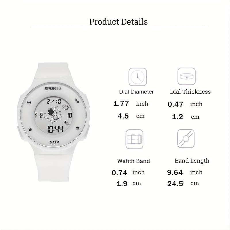 Colorful Digital Watch For Kids | Gift For Girls
