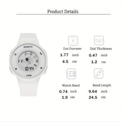 Colorful Digital Watch For Kids | Gift For Girls