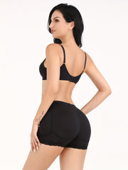 Lace Trim Shaping Shorts Tummy Control Compression Slimming Shorts