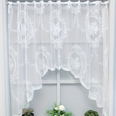 American Pastoral Gauze Curtain for Home Decor
