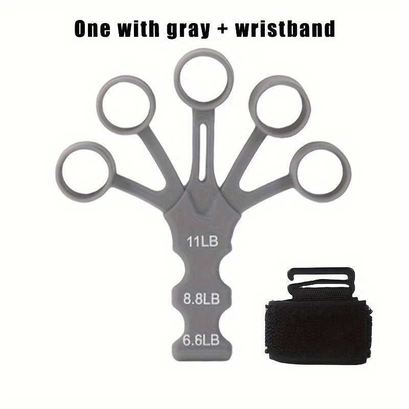 Silicone 5 Finger Stretching Trainer Hand Grip Strengthener