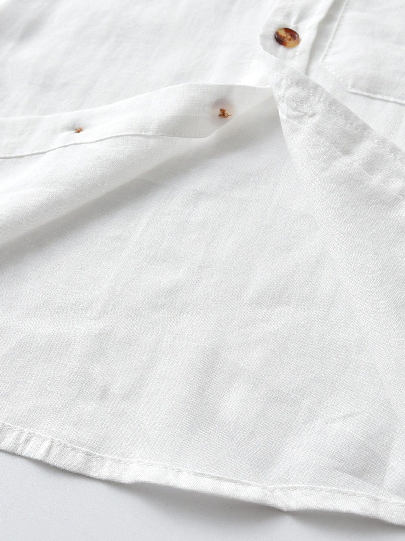 Boys' Stand Collar Long Sleeve Shirt