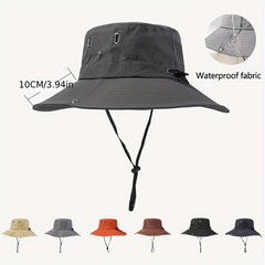 Wide Brim Sun Hat for Men Women Outdoor Fisherman Hat