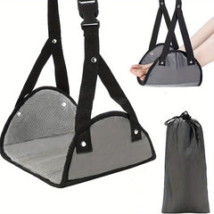 Travel Foot Rest Portable Airplane Foot Hammock Nylon Office Travel Accessories