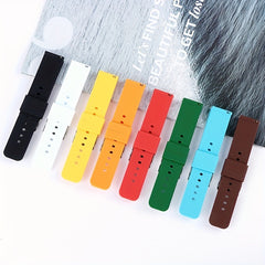 Silicone Watch Band 14mm 16mm 24mm Quick Release Waterproof Sports Wristband