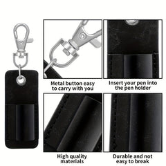 Handwriting Pen Case Leather Doctor Nurse Pen Holder Nurse's Gift