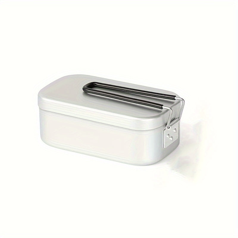 Portable Aluminum Lunch Box for Outdoor Camping