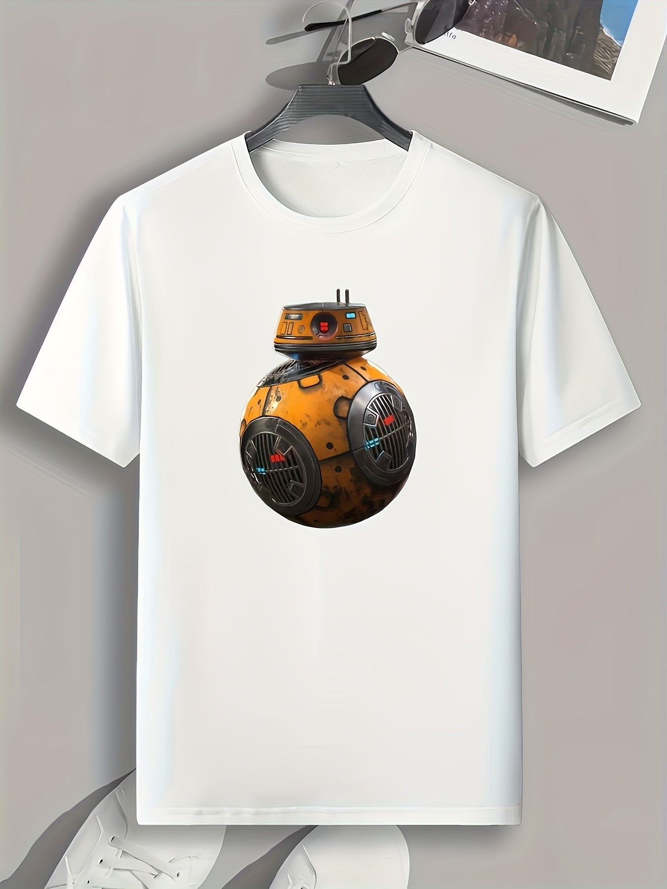 Pattern Men's Graphic T-shirt Casual Comfy Tees For Summer Mens Clothing