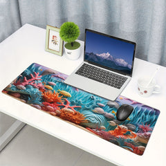 Sea World Gaming Mouse Pad Non Slip Rubber Base for Gamers Office and Home