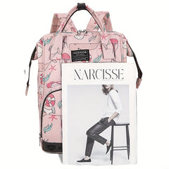 Printed Mommy Bag Large Capacity Diaper Bag