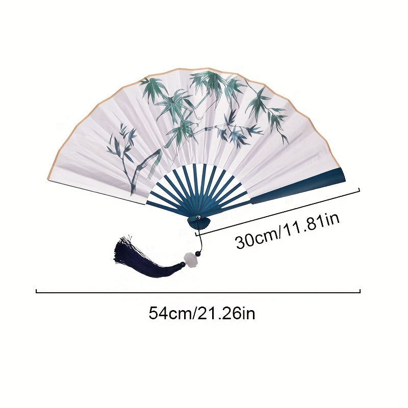 Silk Cloth Fan Portable Fan For Men