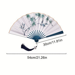 Silk Cloth Fan Portable Fan For Men