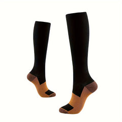 Compression Socks Outdoor Sports Fitness Running Yoga Mid calf Socks