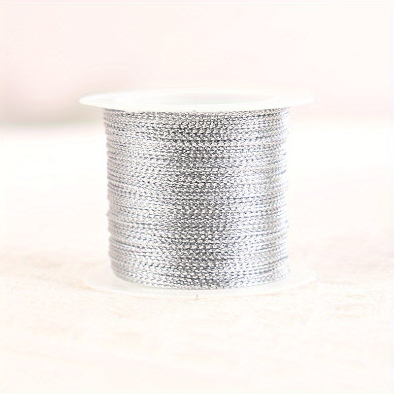 20m 1mm Golden Rope Twine Ribbon Wedding Packing Cords Rope DIY Craft String