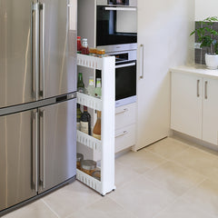 Kitchen Storage Shelf Plastic Rack Organizer 3 Layers