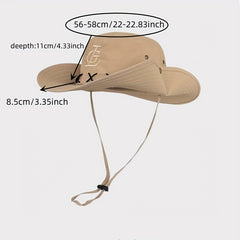 Men's Outdoor Sunshade Wide Brim Fishing Hat