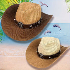 Casual Sunshade Straw Hat Hexagonal Light Array Spring Summer Travel