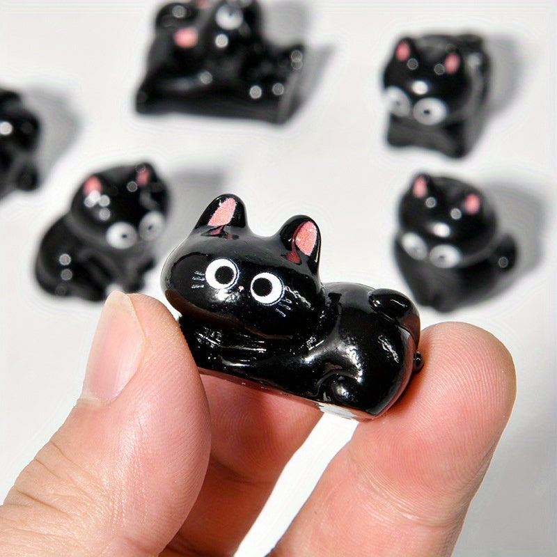 Resin Kitten Desktop Accessories for Car Decor