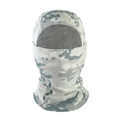 Camouflage Balaclava Outdoor Fishing Hood Face Mask Metallic Cover Scarf