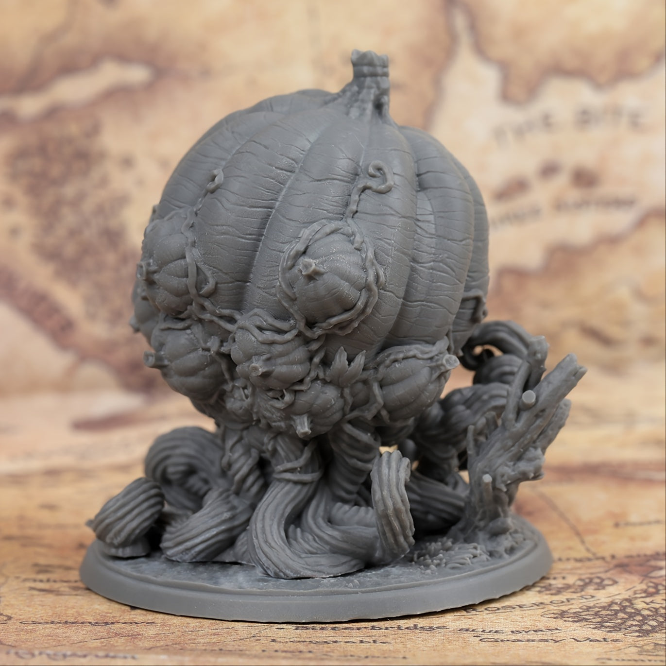 Giant Pumpkin Monster Miniatures Resin for RPG Games