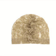 Breathable Lace High Elastic Cap Hair Accessories for Baby Girls and Boys