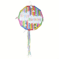 Birthday Party Pinata Fun Celebration Round Pinata Props