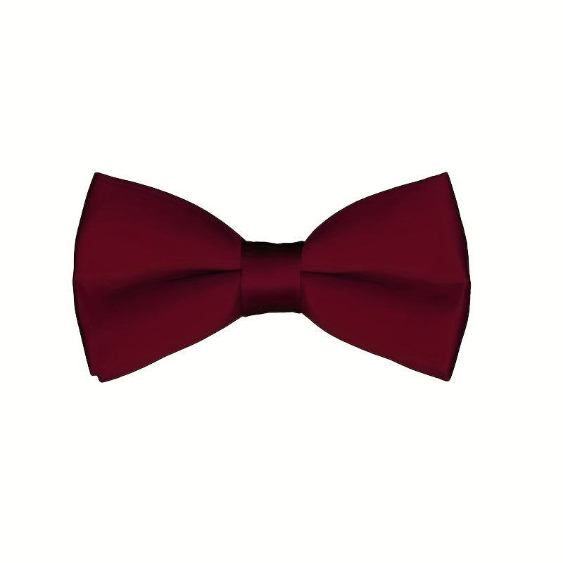 Adjustable Satin Tuxedo Bow Tie for Men