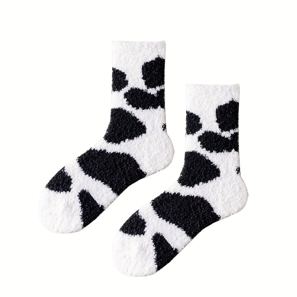 Soft Plush Mid Tube Socks Women's Stockings