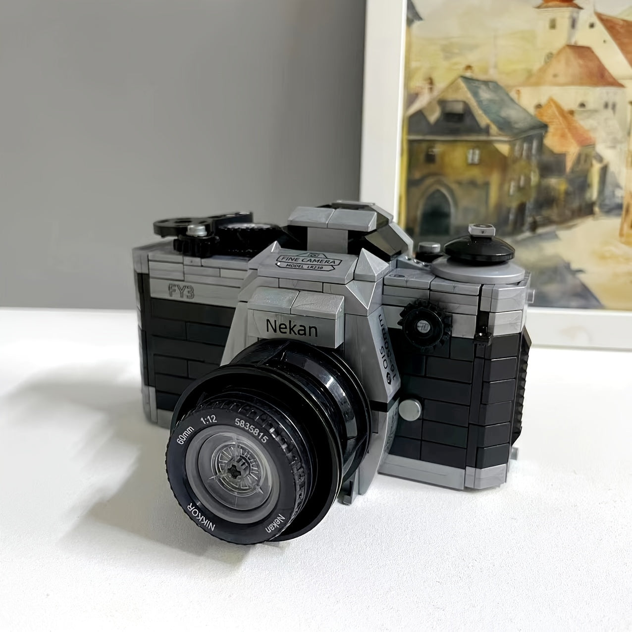SLR Camera Building Block Model Assembly Puzzle Toy