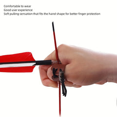 Leather Archery Thumb and Finger Protector