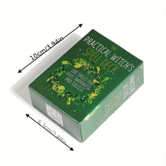 100pcs Witch Spell Cards Oracle Deck Unlock Universe Power