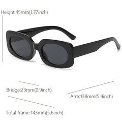Men's Bohemian Square Frame Sunglasses