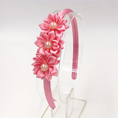 Baby Girls Flowers Decor Hair Hoop Headwear Hair Accessories