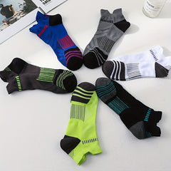 Men's Sports Socks Breathable Moisture Wicking 6 Pairs