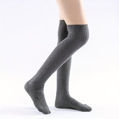 Long Tube Yoga Socks Warm & Non-slip Over The Knee Yoga Socks