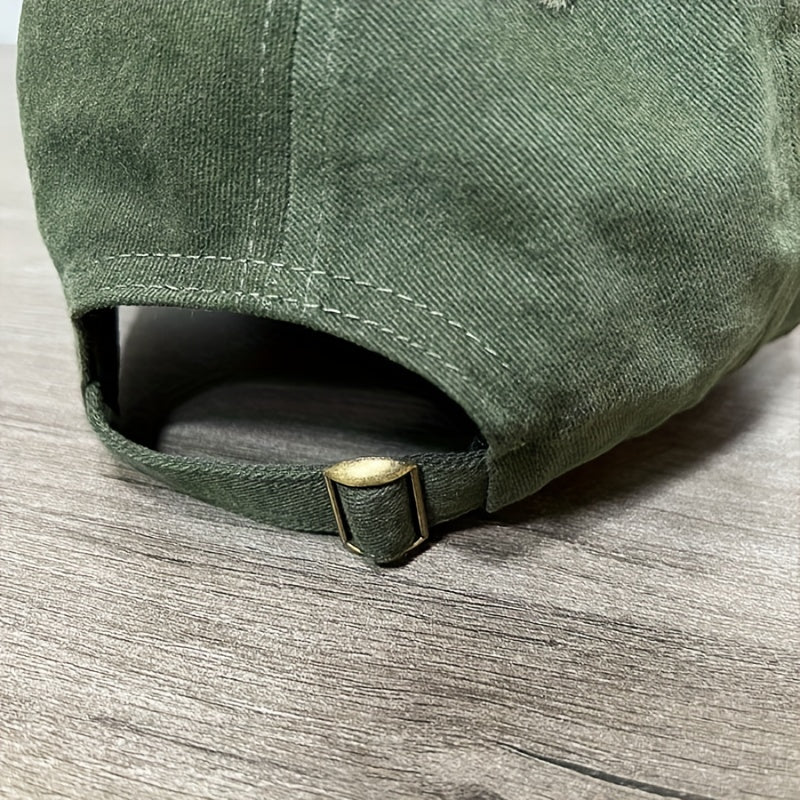 Soft Top Baseball Cap Embroidery Versatile Cap