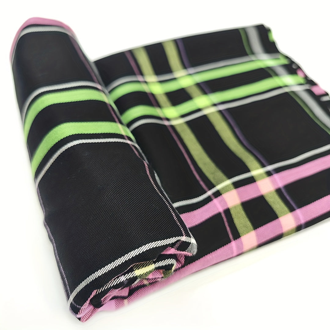 1pc Faux Cotton Fabric Diy Clothes Dress Pants Quilting Material 1 Yard
