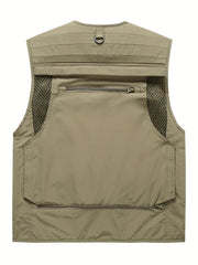Mesh Vest with Pockets for Outdoor Activities