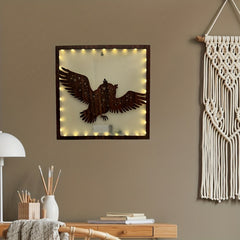 Wooden Flower Series LED Wall Hanging Light