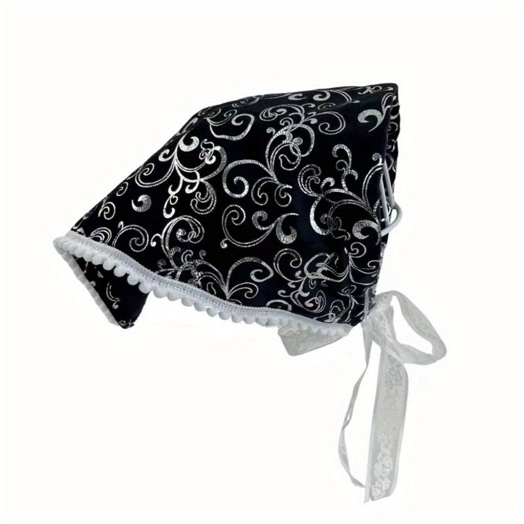 Y2K Butterfly Hot Stamping Triangle Scarf Headband