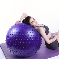 Thickened Yoga Ball w/ Massage Particles Sensory Training Ball