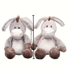 Adorable Donkey Plush Toys in Different Colors for Friends Birthday Christmas