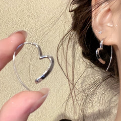 Love Earrings Heart Earrings Great Christmas Thanksgiving Gift