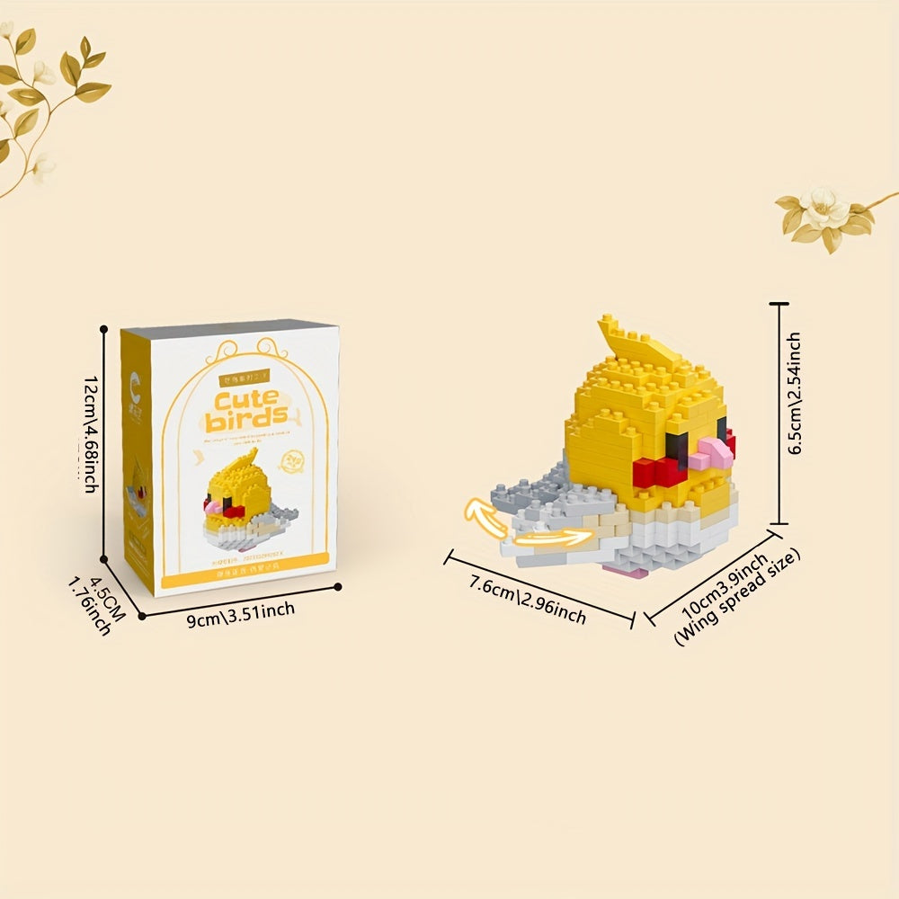 Microscopic Animal Model Splicing Bird Series Puzzle Toys