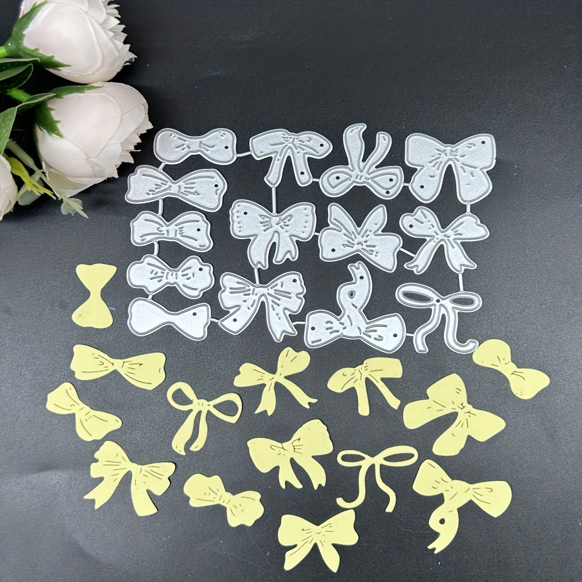 1pc Bow Knot Cutting Die DIY Metal Embossing Scrapbook Die